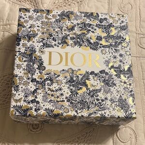Dior Gold and Navy Holiday Box